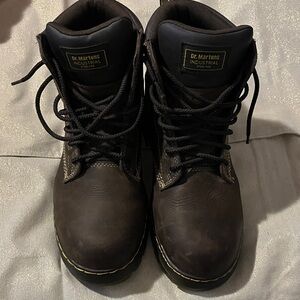 Brand New Dr. Martens Industrial Brown Men's Boots Steel Toe